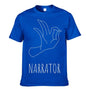 Men’s Gesture Print Short Sleeve T-Shirt – Casual Streetwear Graphic Tee