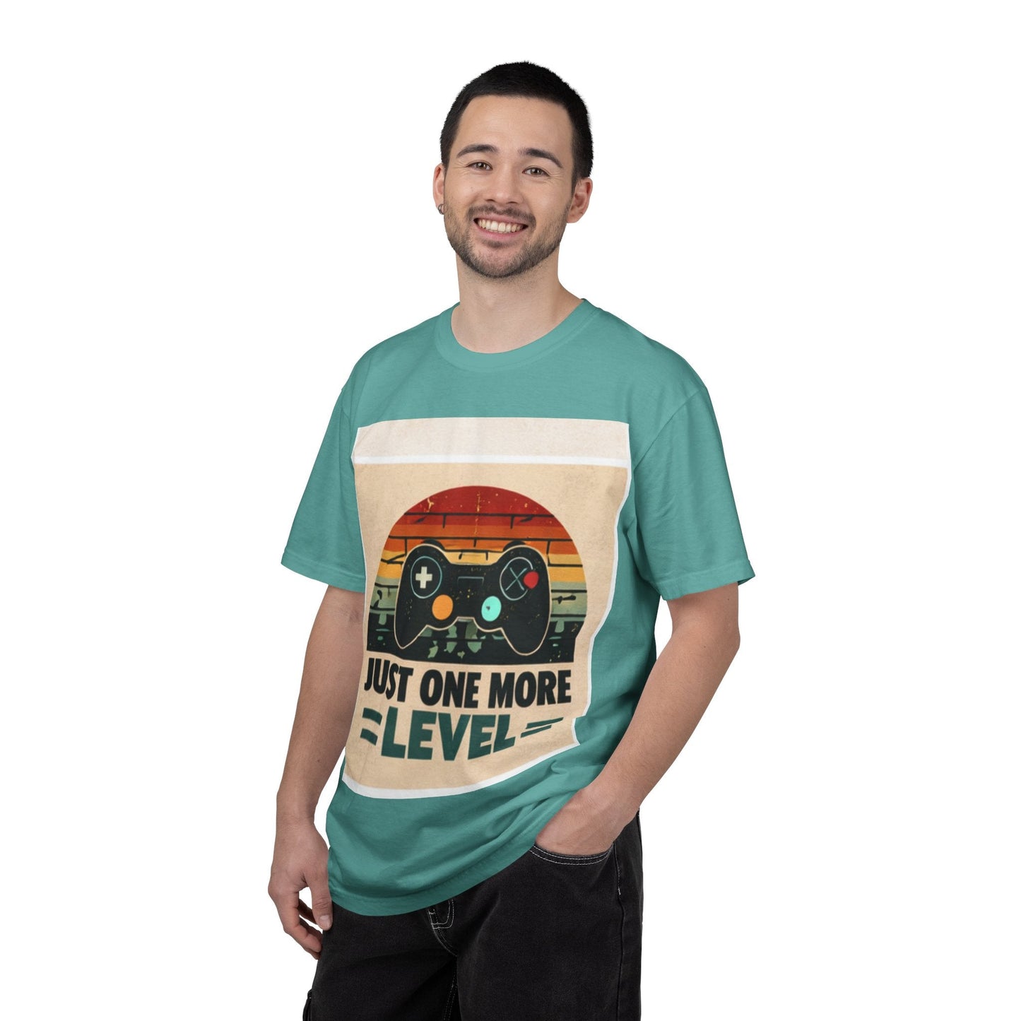 Retro Video Game Controller Just One More Level T-Shirt | Gamer Tee