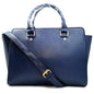 Smiley cross pattern shoulder bag