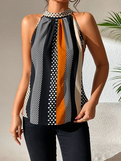 Isla | Retro Chic Halter Top