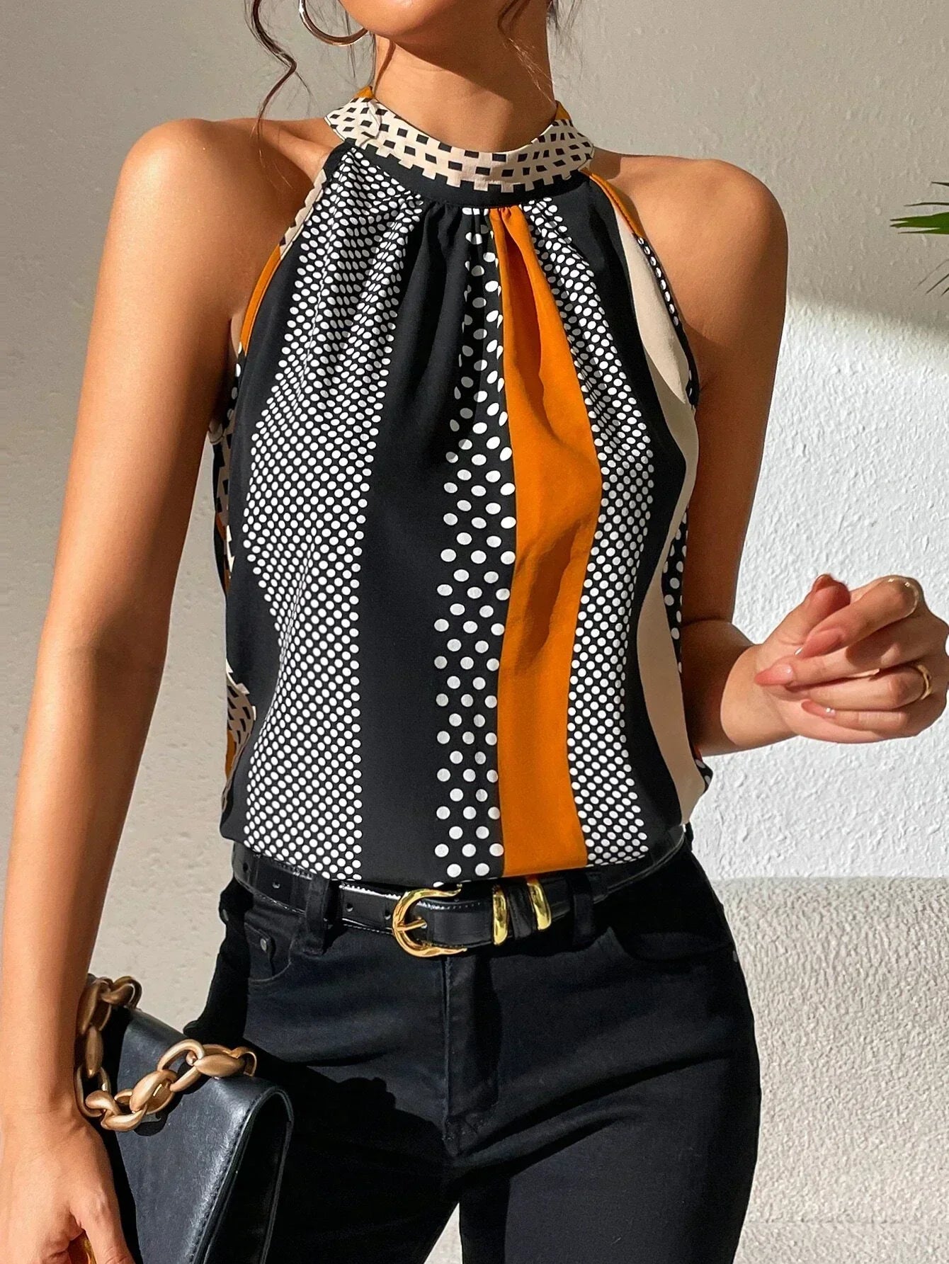 Isla | Retro Chic Halter Top