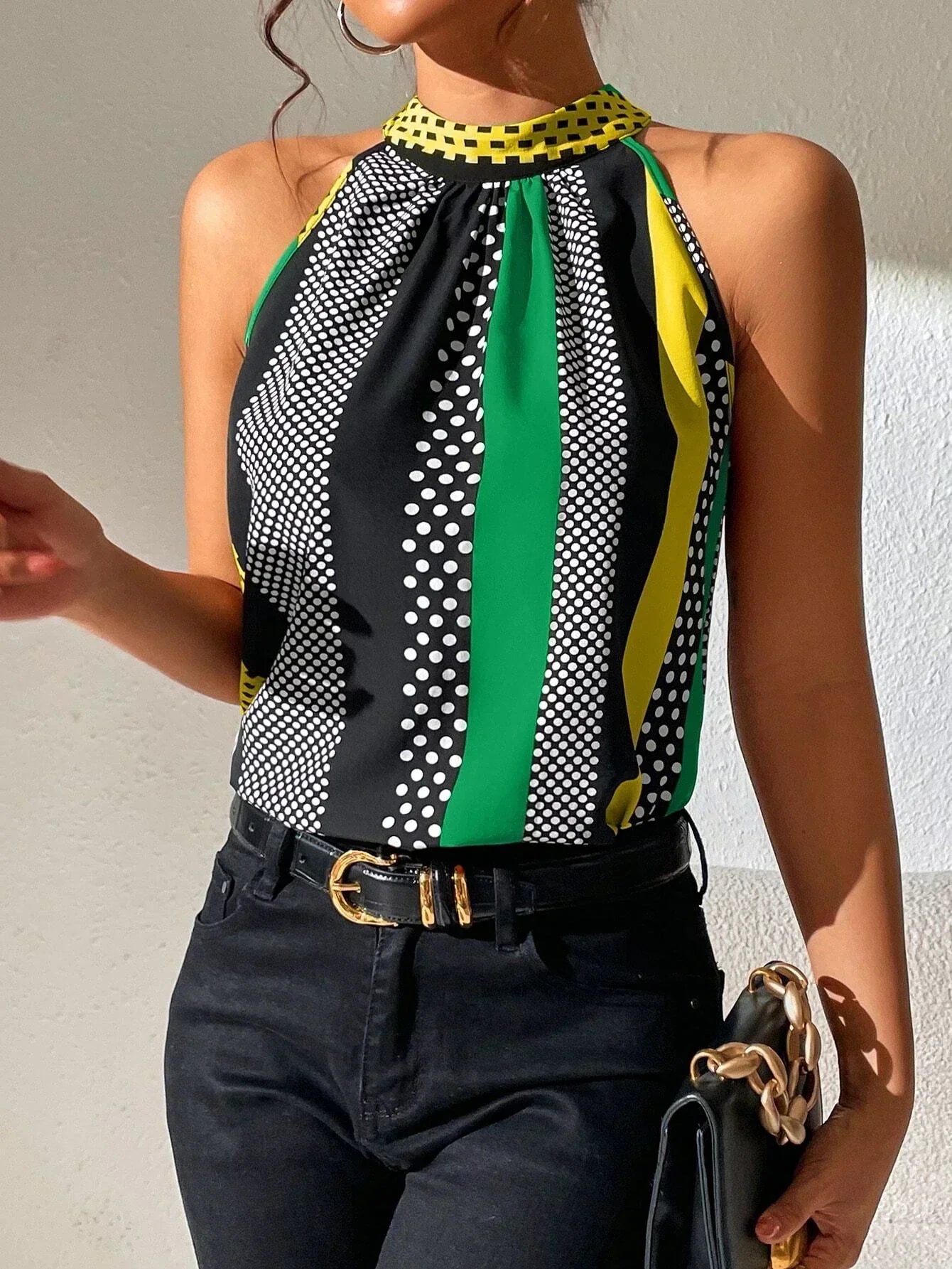 Isla | Retro Chic Halter Top