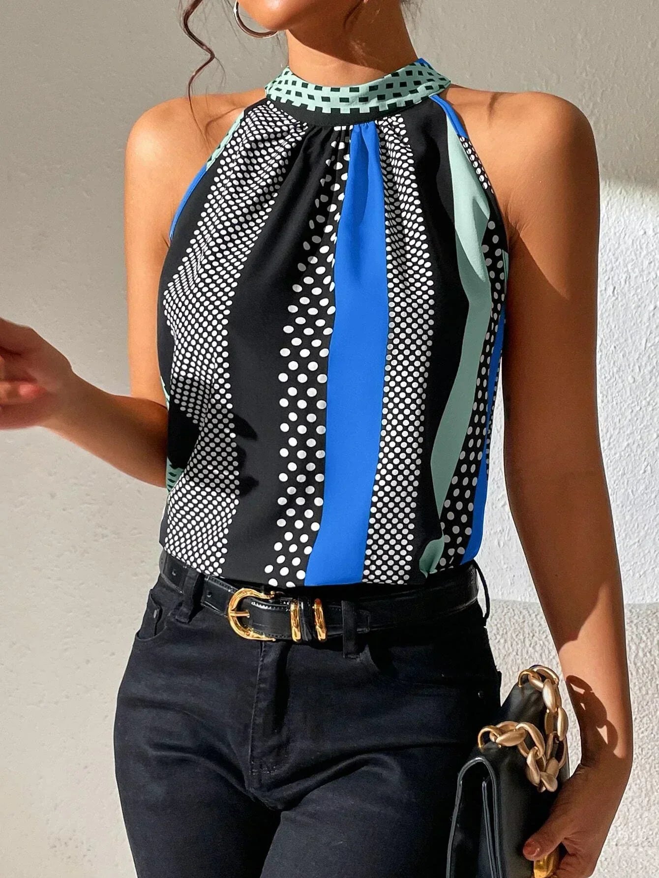 Isla | Retro Chic Halter Top