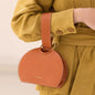 Women's Simple Semicircle Saddle Ring Handbag