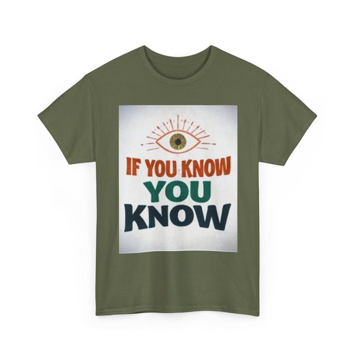 If You Know You Know Retro Eye Tee | Vintage Graphic T-Shirt