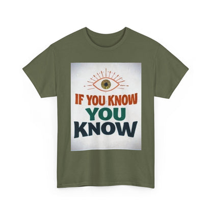 If You Know You Know Retro Eye Tee | Vintage Graphic T-Shirt