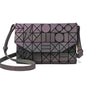 Luminous geometric crossbody bag