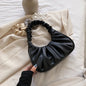 Net red fold cloud bag French niche shoulder bag