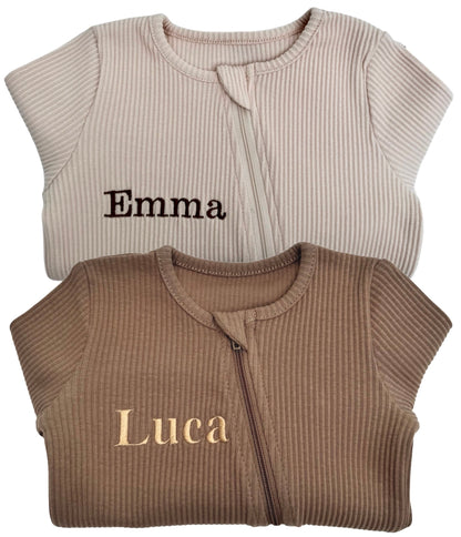 Biscuit Zip Sleepsuit