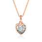 Heart pendant necklace