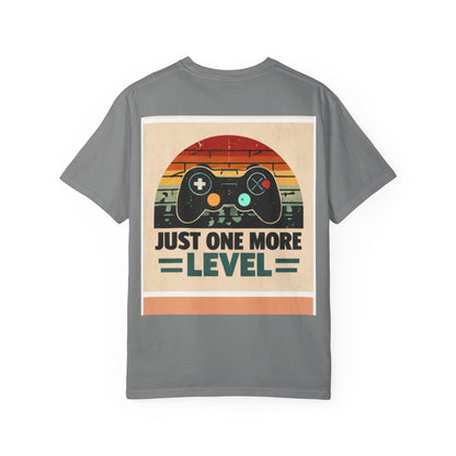 Retro Video Game Controller Just One More Level T-Shirt | Gamer Tee