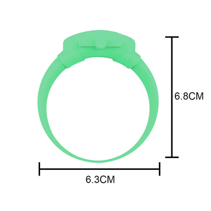 Portable Hand Sanitizer Disinfectant  Bracelet Wearable Hand Wash Gel Dispenser