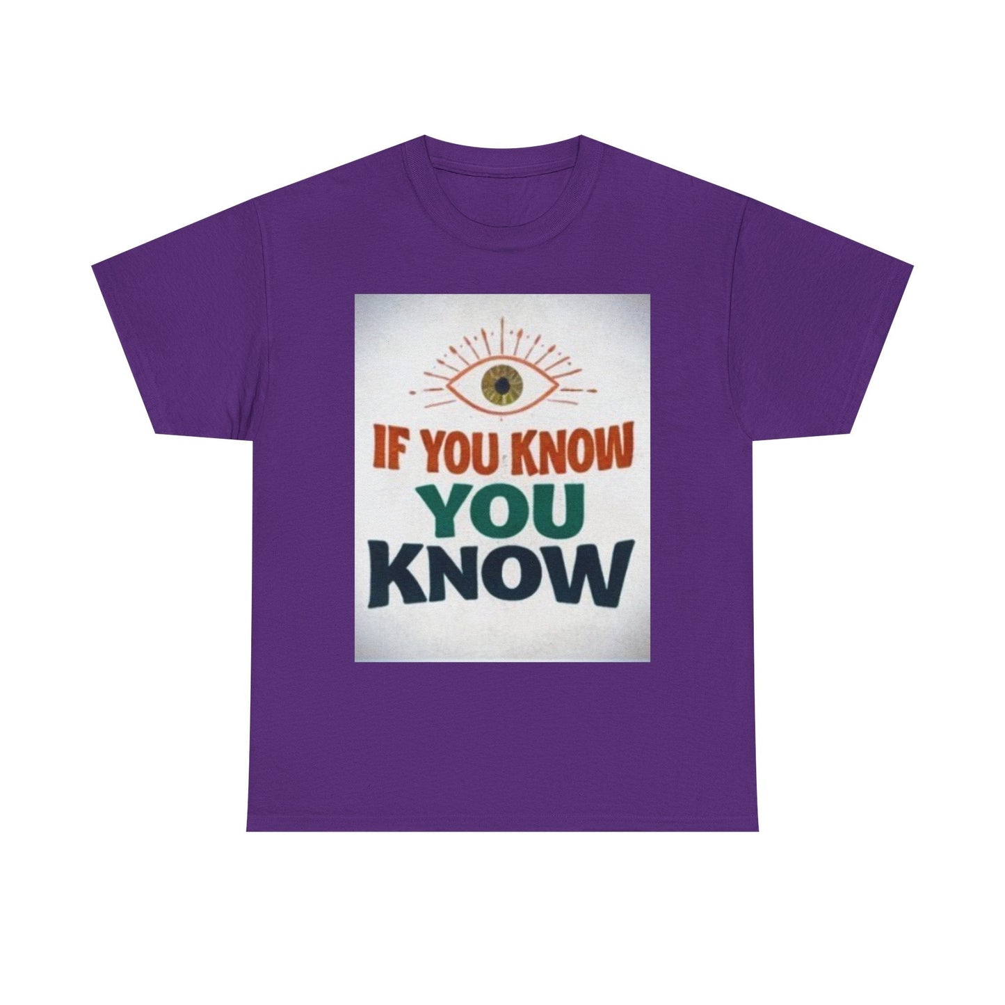 If You Know You Know Retro Eye Tee | Vintage Graphic T-Shirt