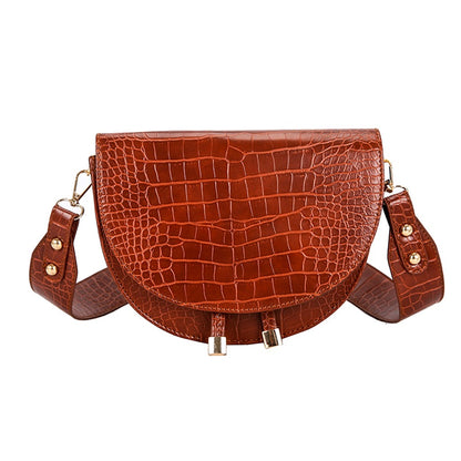 Fashionable wild round bag