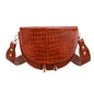 Fashionable wild round bag