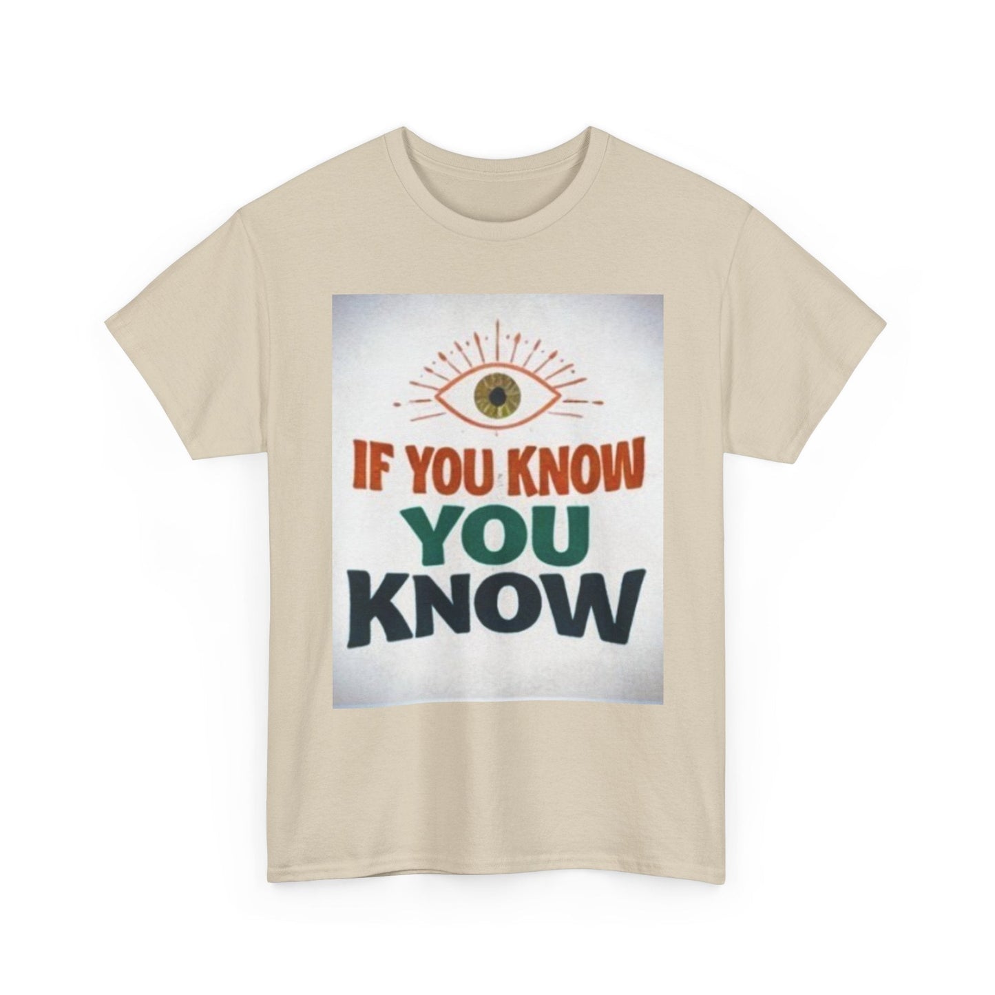 If You Know You Know Retro Eye Tee | Vintage Graphic T-Shirt