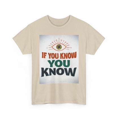 If You Know You Know Retro Eye Tee | Vintage Graphic T-Shirt