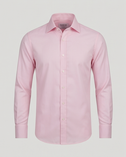 Men’s Pink Oxford Slim Fit Shirt