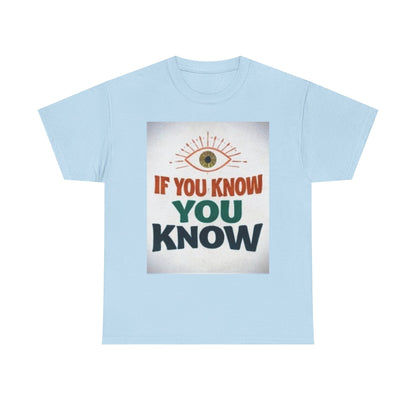 If You Know You Know Retro Eye Tee | Vintage Graphic T-Shirt