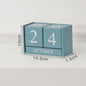Creative calendar living room decoration