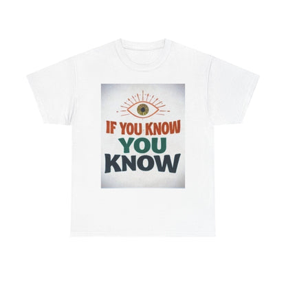 If You Know You Know Retro Eye Tee | Vintage Graphic T-Shirt