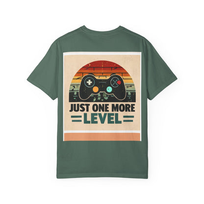 Retro Video Game Controller Just One More Level T-Shirt | Gamer Tee