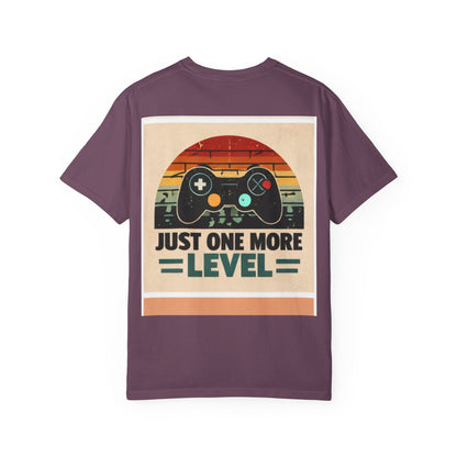 Retro Video Game Controller Just One More Level T-Shirt | Gamer Tee