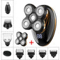 Five blades for special razor