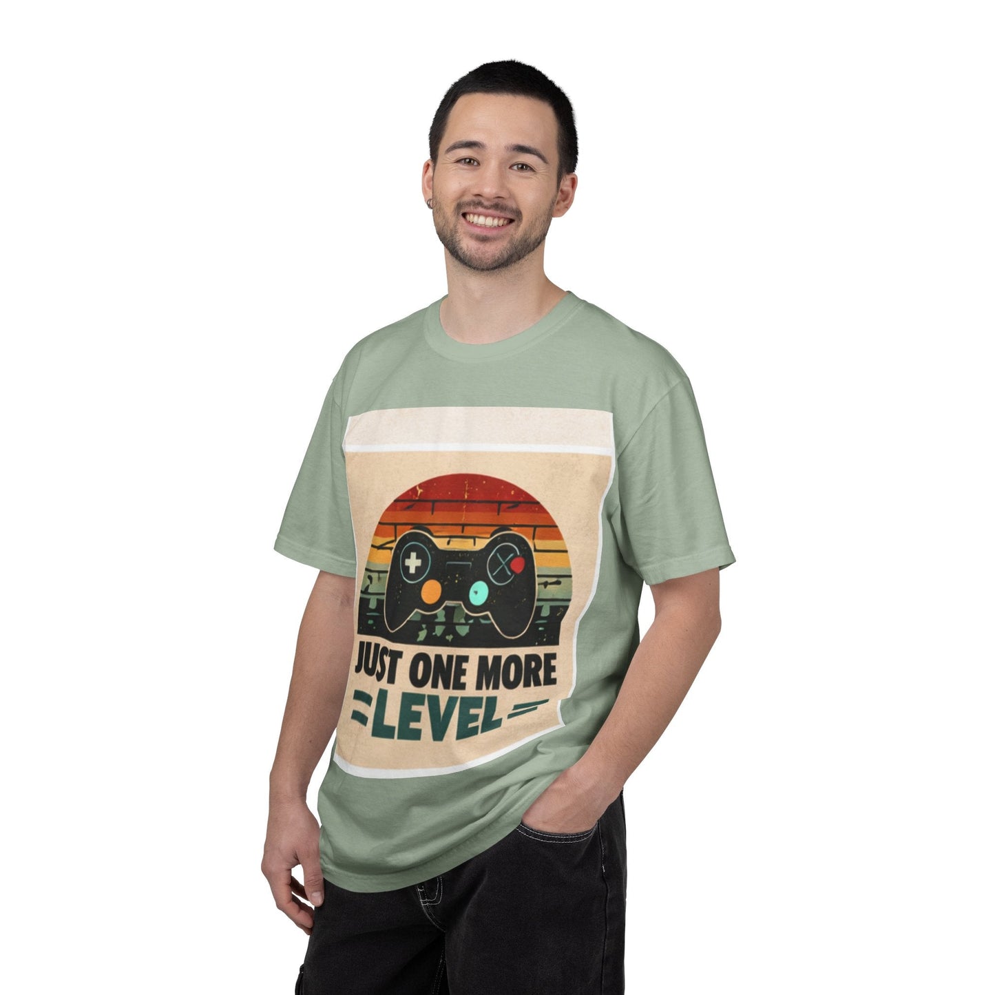 Retro Video Game Controller Just One More Level T-Shirt | Gamer Tee