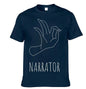 Men’s Gesture Print Short Sleeve T-Shirt – Casual Streetwear Graphic Tee