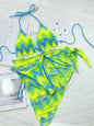 Bikini Tie Dyed Outer Single Swimsuit Bikini