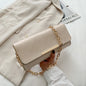 New Trendy Fashion Chain Pattern Small Square Bag