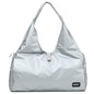 Solid color large capacity wear-resistant travel bag