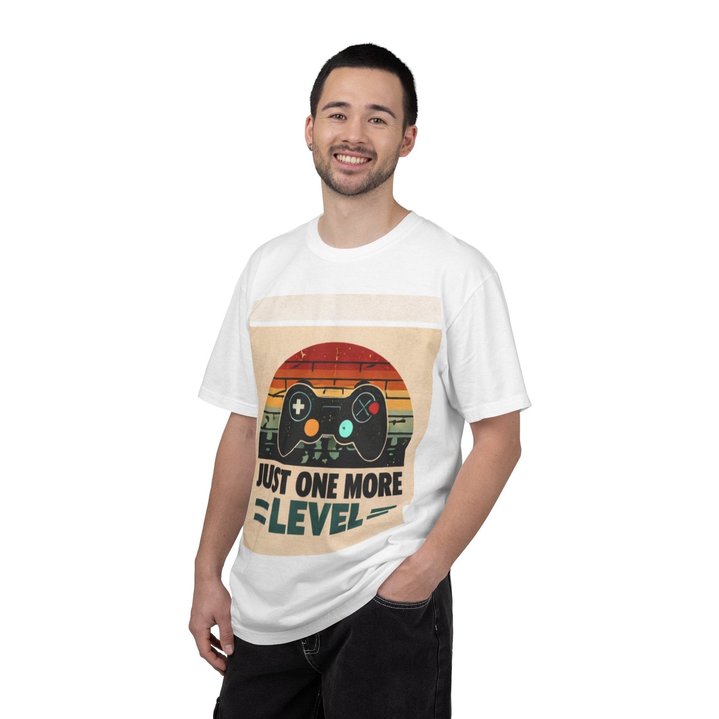 Retro Video Game Controller Just One More Level T-Shirt | Gamer Tee