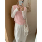 Women's Casual Korean-style Candy Color Knit Vest