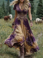 Isla Grace | Embroidered Maxi Dress