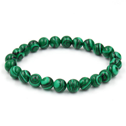 Natural Tiger Eye Stone Bracelet - Handwoven Healing Crystal Bracelet for Men & Women