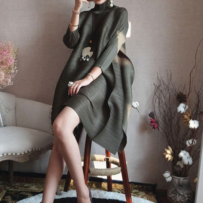 Mid-length a-line dress