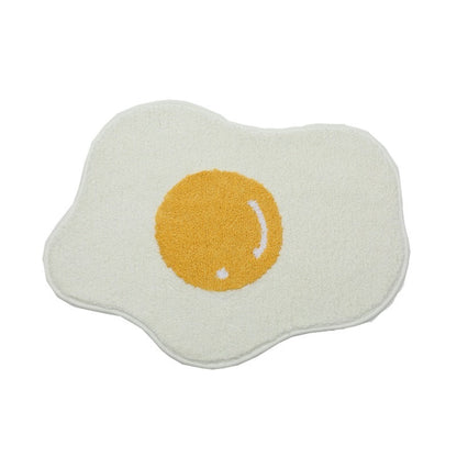 Funny Egg Entrance Carpet Hallway Bathroom Rug Area Rugs Kitchen Rug Bedroom Floor Mats Nordic Welcome Doormat Chic Room Decor