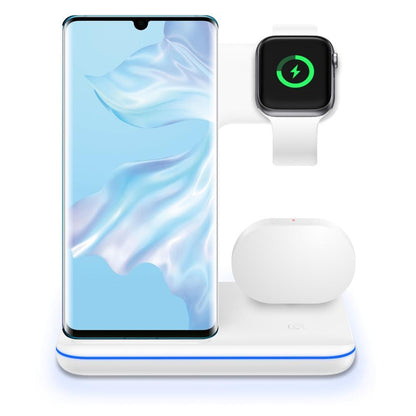 3-in-1 Wireless Charging Station - Fast Charge for iPhone, Apple Watch & AirPods | 15W Qi Charger Stand