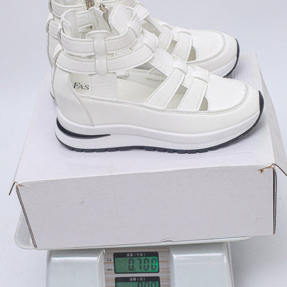 Women's Close-toed Hollow-out Sandals Summer Fashion Platform Shoes
