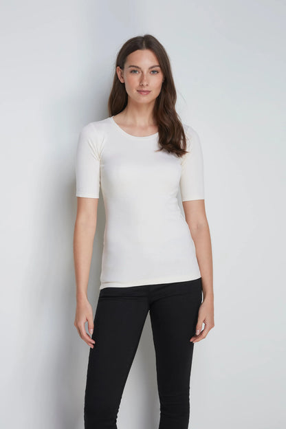 Half Sleeve Crew Neck Cotton Modal T-shirt