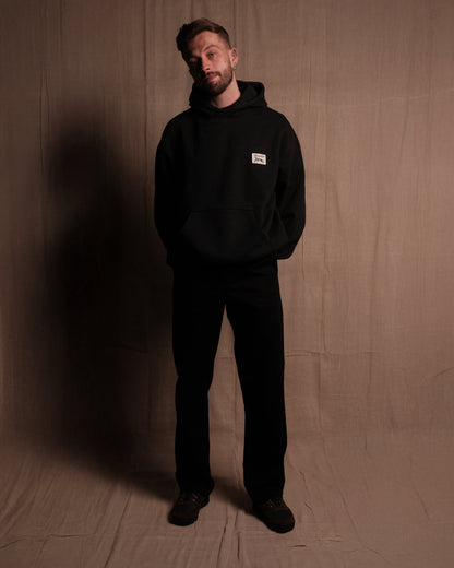 HOOD 001 - Washed Black