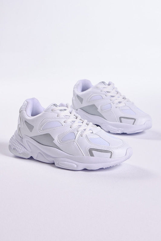 Tonny Black Unisex White Sax Sports Shoes Tb252