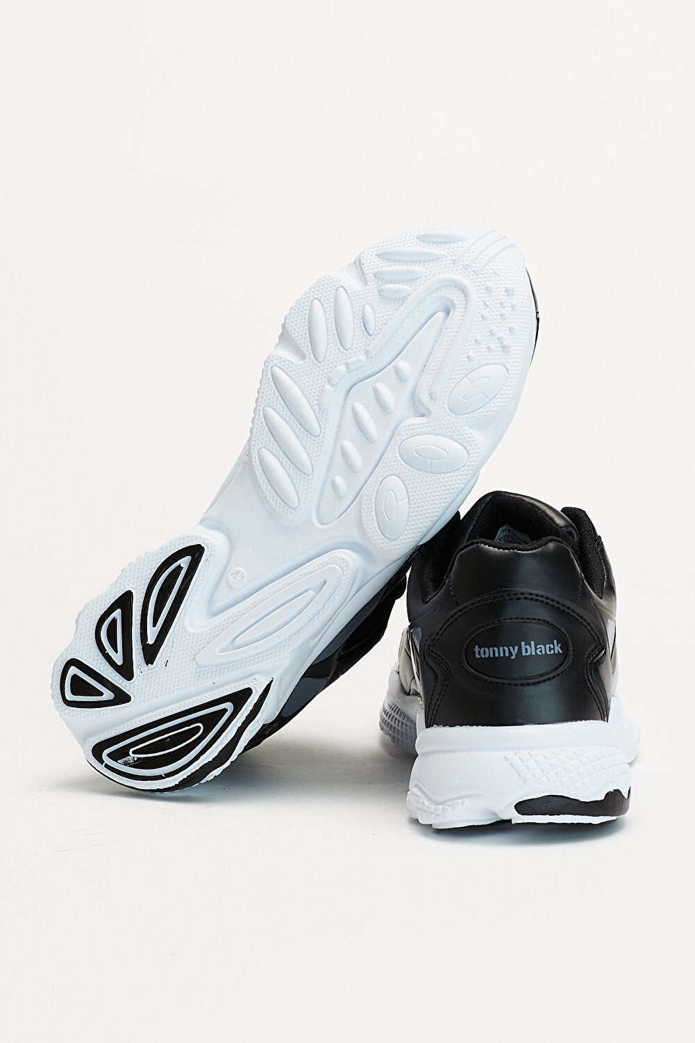 Tonny Black Unisex White Sax Sports Shoes Tb252