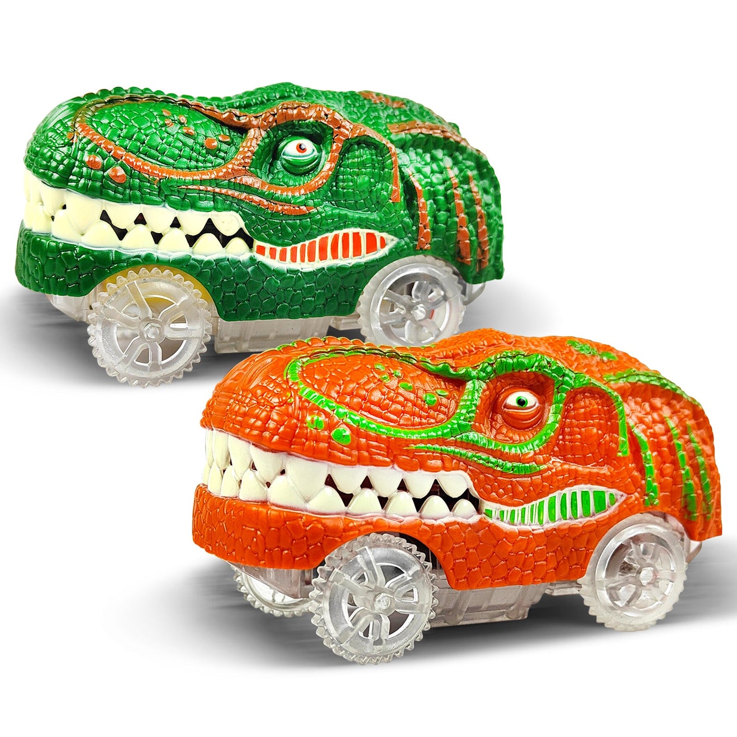 Children's Rail Car Toy Electric Dinosaur
