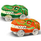 Children's Rail Car Toy Electric Dinosaur