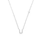 Fashion Jewelry Luxury Gold Color A-Z 26 Letters Necklace CZ Pendant For Women Cute Initials Name Necklace Fashion Party Wedding Jewelry Gift