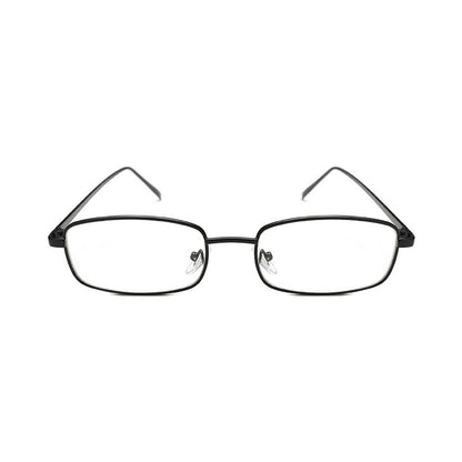 Retro Small Box Square Metal Glasses