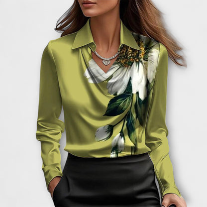 Sophy | Shiny blouse